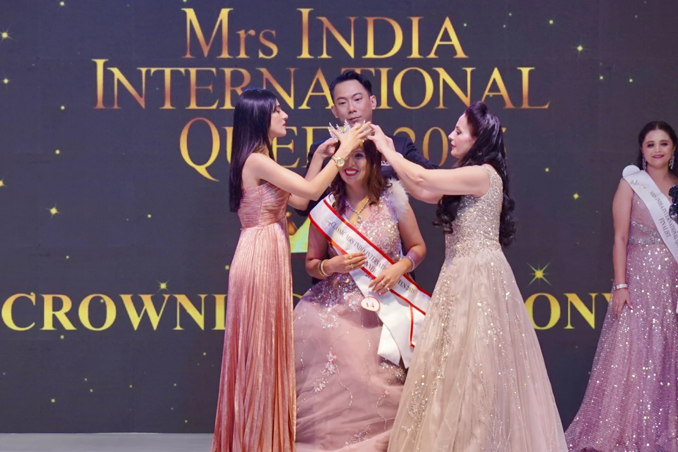 WINNING MOMENTS 2025 - Mrs India International Queen